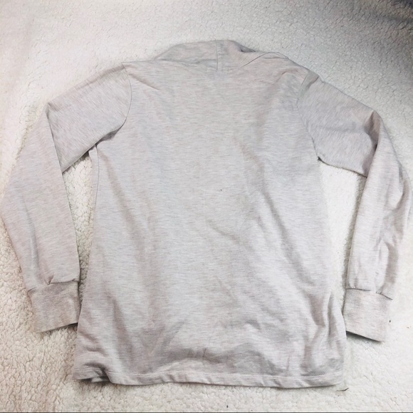 Miss Chevious 📌size medium cream colored lightweight open cardigan with pockets - Picture 4 of 6